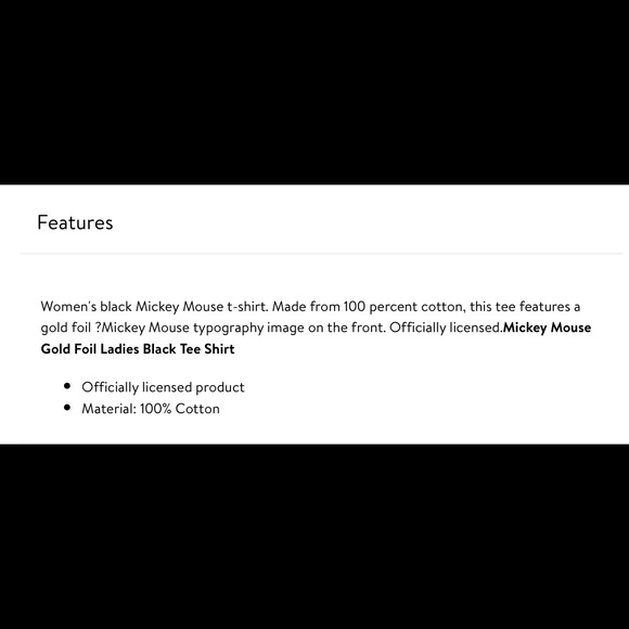 Disney Classic Cool Mickey Mouse T-Shirt - Picture 2 of 2